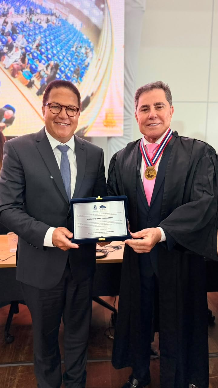 Augusto Castro é homenageado em sessão histórica do Tribunal de Justiça da Bahia em Ilhéus 