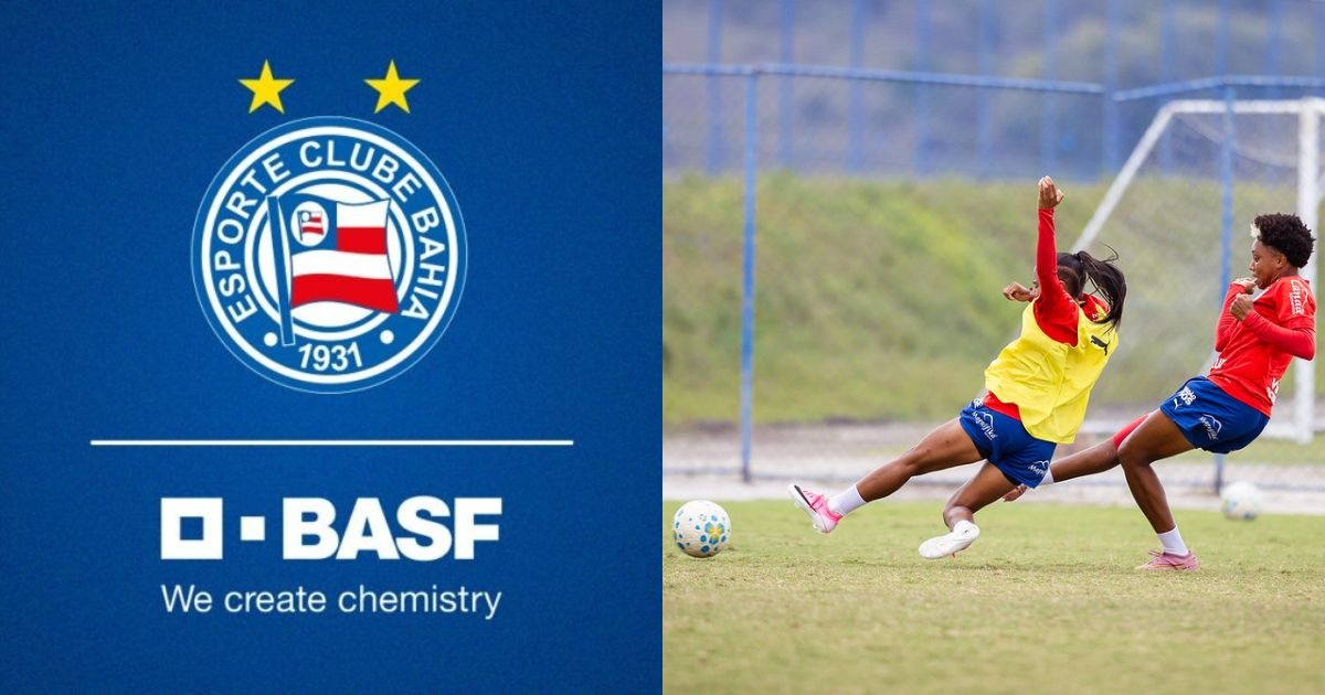 Bahia anuncia BASF como patrocinadora exclusiva do futebol feminino; confira