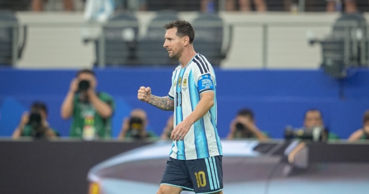 Messi enfrentará Inglaterra pela primeira vez na carreira com a Argentina