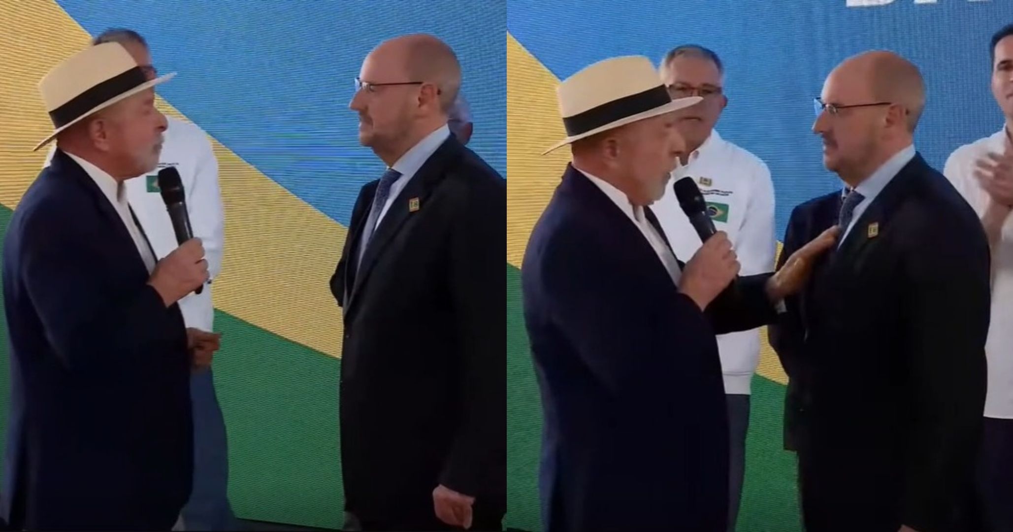 VÍDEO: Governador interino se emociona em evento com Lula no Rio de Janeiro