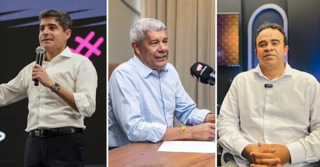 ACM Neto, Jerônimo e Mansur cumprem agenda no interior baiano neste domingo