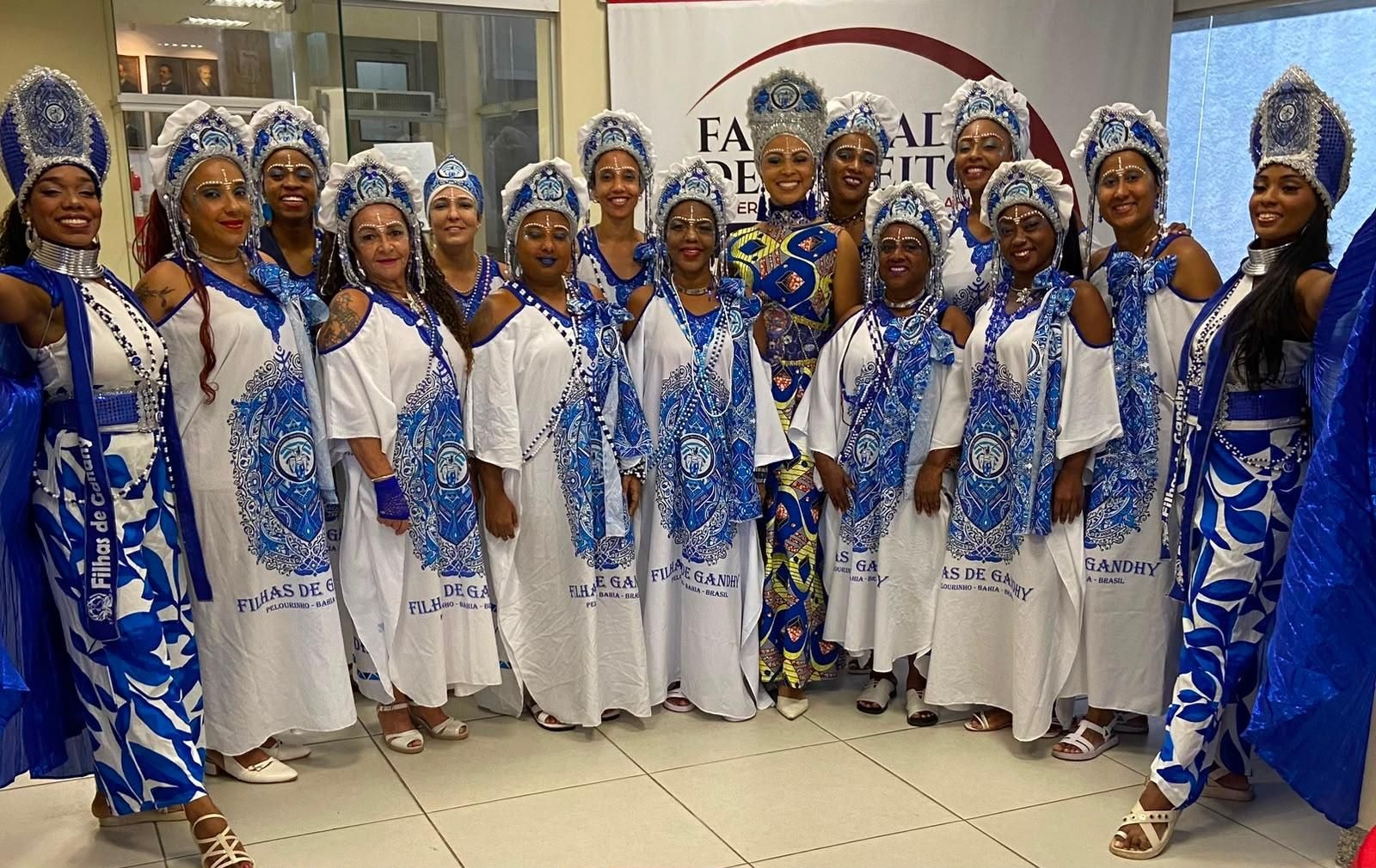 Blog do Marrom: Filhas de Gandhy gravam a música para o tema do Carnaval 2027