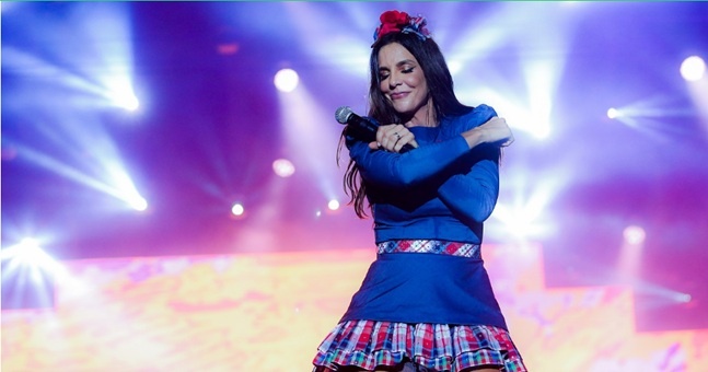 Blog do Marrom: Ivete usará vestido exclusivo com milhares de cristais no São João de 2027