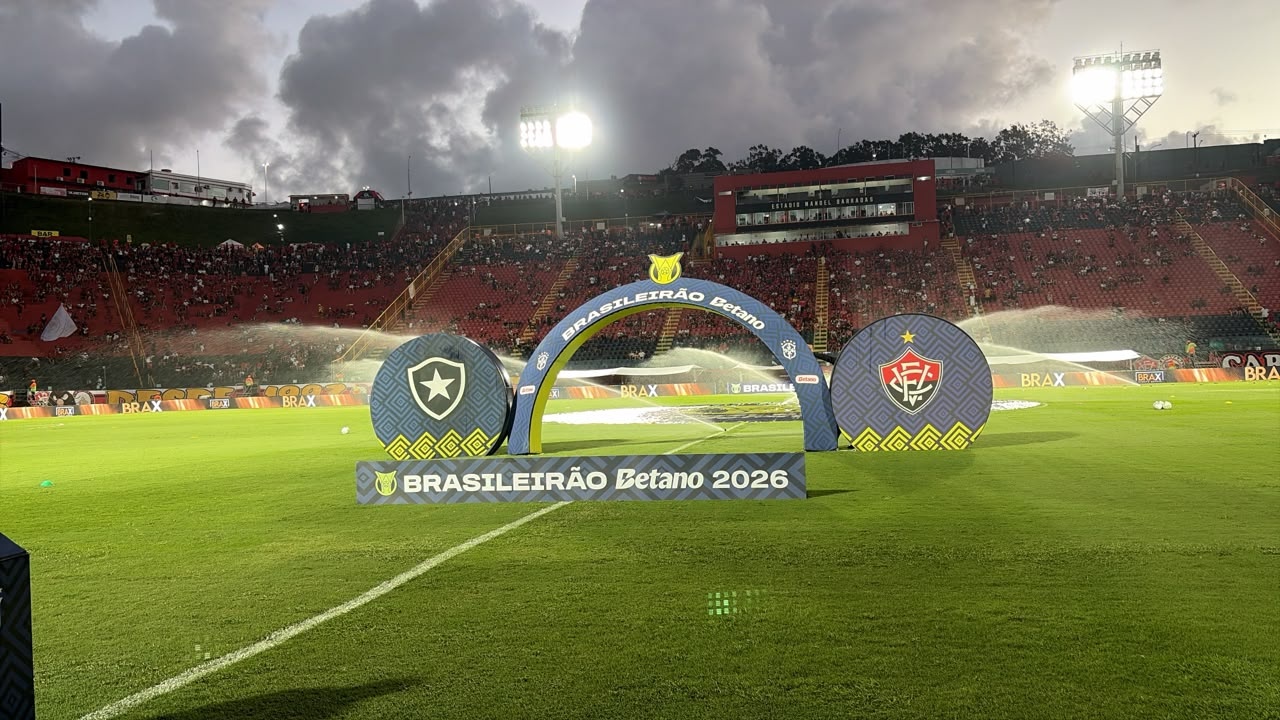 Bola rolando! Acompanhe em tempo real Vitória x Botafogo pelo Brasileirão 2026
