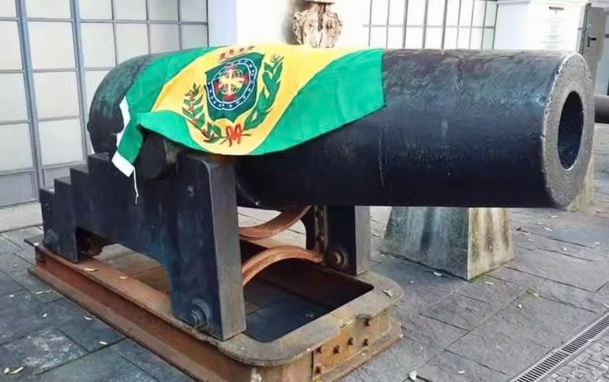 Brasil concorda em devolver ao Paraguai o canhão 'El Cristiano', símbolo da Guerra do Paraguai