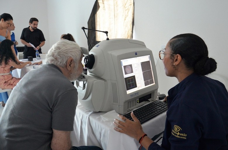Campanha de saúde ocular em Barreiras realiza mais de 2 mil atendimentos no município