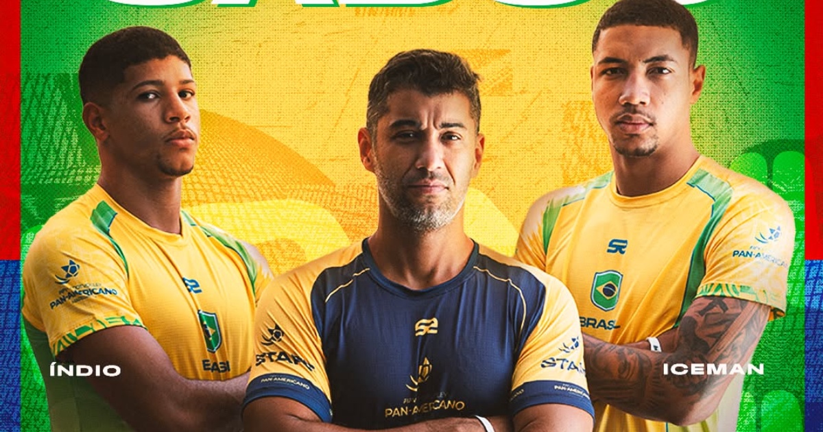 Dupla do Bahia e líderes do ranking nacional, Índio e Felipe representam o Brasil no Circuito Mundial de Futevôlei