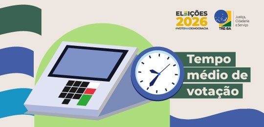Eleições 2026: Eleitor baiano deverá levar, em média, pouco mais de dois minutos para votar 