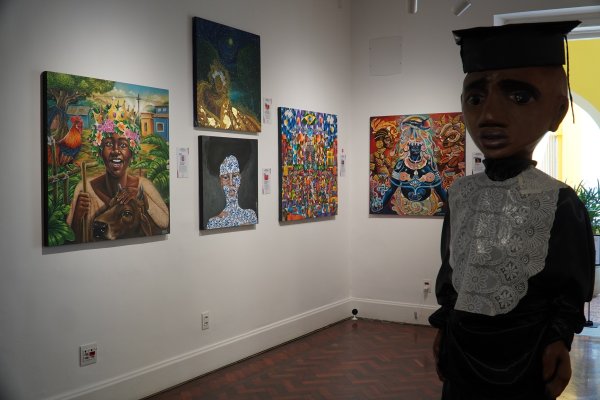 Goethe-Institut Salvador-Bahia sedia mostra gratuita com obras de artistas que marcaram a história das artes visuais do Pelourinho!