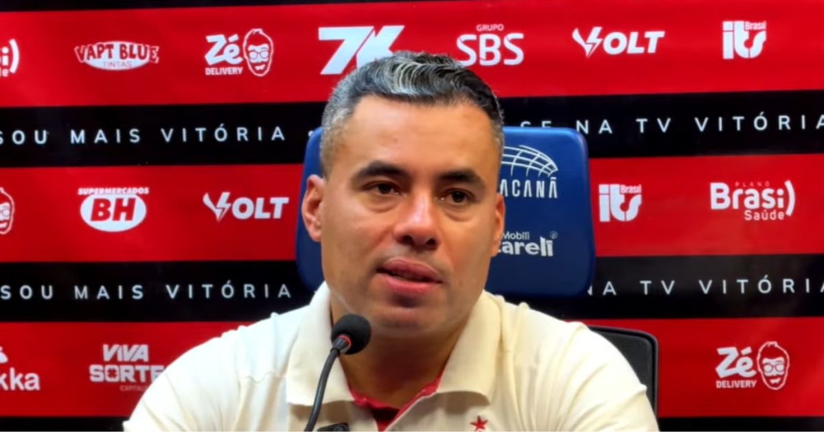 Jair Ventura destaca evolução do Vitória, mas admite necessidade de resultado fora de casa