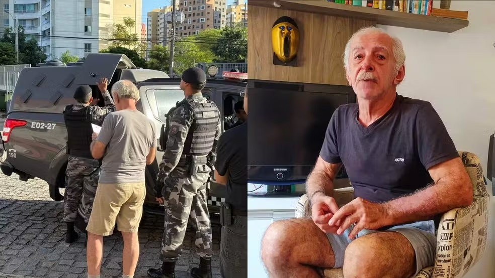 Justiça determina prisão de ex-marido de Maria da Penha após descumprimento de medida protetiva durante entrevista