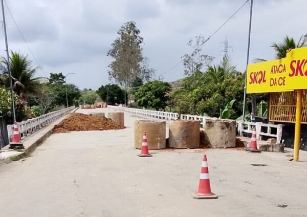 Medida do Dnit restringe tráfego de veículos em ponte sobre Rio Gongogi na Bahia