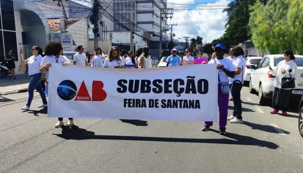 Mulheres vão às ruas na Bahia pelo fim da violência durante Agosto Lilás