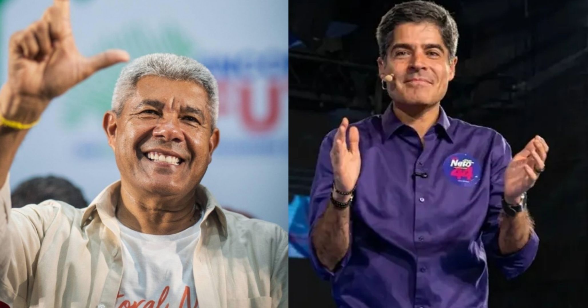 Pesquisa Quaest/Rede Bahia indica empate técnico entre ACM neto e Jerônimo Rodrigues na disputa eleitoral de 2026