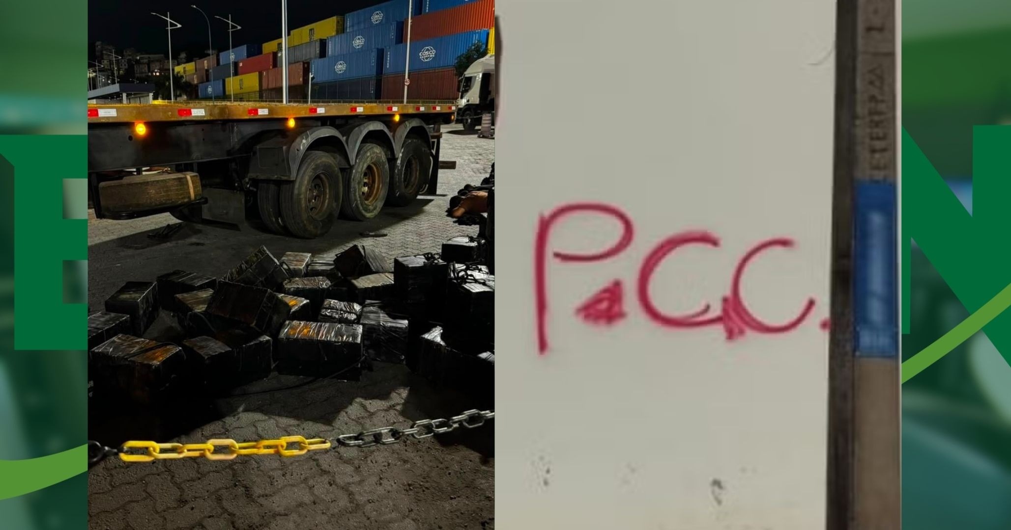 PF prende nove suspeitos contra esquema de tonelada de cocaína ligado ao PCC no Porto de Salvador