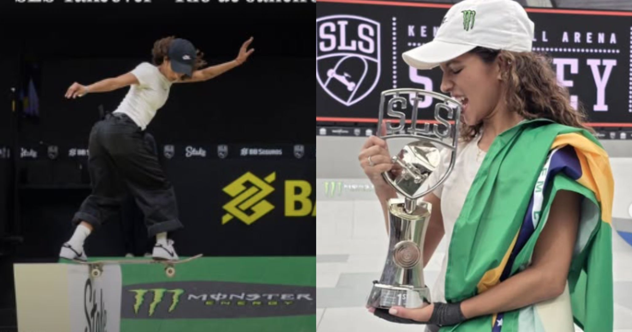 Rayssa Leal supera lesão em treino e vence a etapa do SLS Rio Takeover no Maracanãzinho