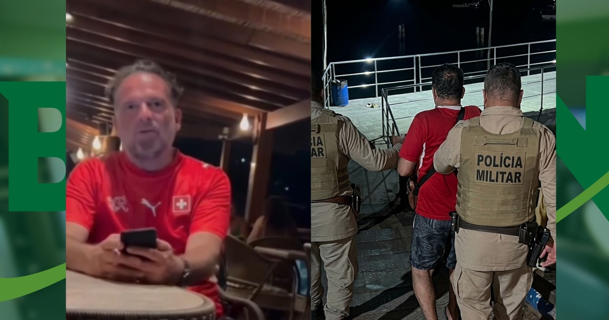 VÍDEO: Cantora grava italiano que a importunou sexualmente em Morro de São Paulo: “Qual é o seu valor?”