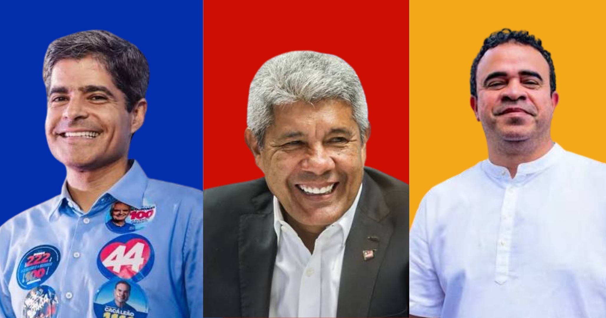 Bahia: ACM Neto, Jerônimo e Mansur cumprem agendas de campanha nesta terça
