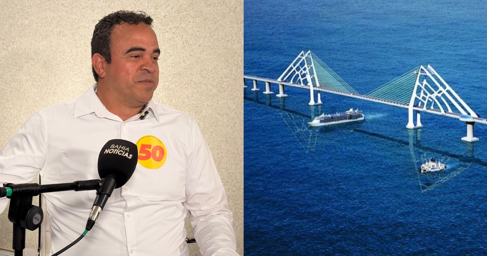 VÍDEO: Ronaldo Mansur sobre Ponte Salvador-Itaparica: “O governo tem que sentar na cadeira da humildade”