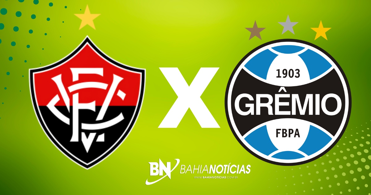 Vitória x Grêmio: Veja prováveis escalações, horário e onde assistir o duelo da 26ª rodada da Série A 