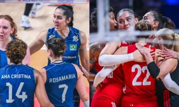 Adversário definido: Brasil enfrentará a Turquia na final da VNL em busca de título inédito