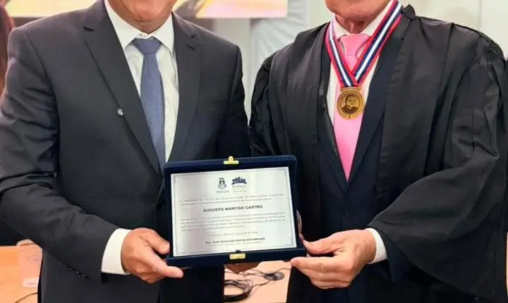 Augusto Castro é homenageado em sessão histórica do Tribunal de Justiça da Bahia em Ilhéus 