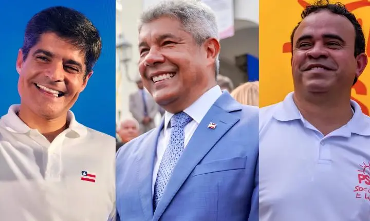 Bahia: ACM Neto, Jerônimo e Mansur cumprem agendas de campanha nesta quinta