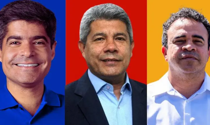 Bahia: ACM Neto, Jerônimo e Mansur cumprem agendas de campanha neste sábado