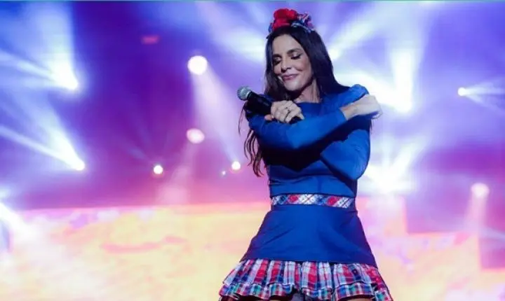 Blog do Marrom: Ivete usará vestido exclusivo com milhares de cristais no São João de 2027