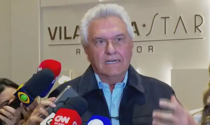 Caiado deixa hospital após pneumonia e diz que retomará campanha com agenda reduzida