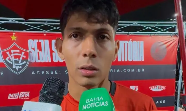 Destaque contra o Botafogo, Zé Vitor celebra retomada da boa fase no Vitória e projeta Ba-Vi: 