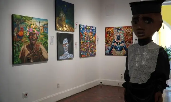 Goethe-Institut Salvador-Bahia sedia mostra gratuita com obras de artistas que marcaram a história das artes visuais do Pelourinho!