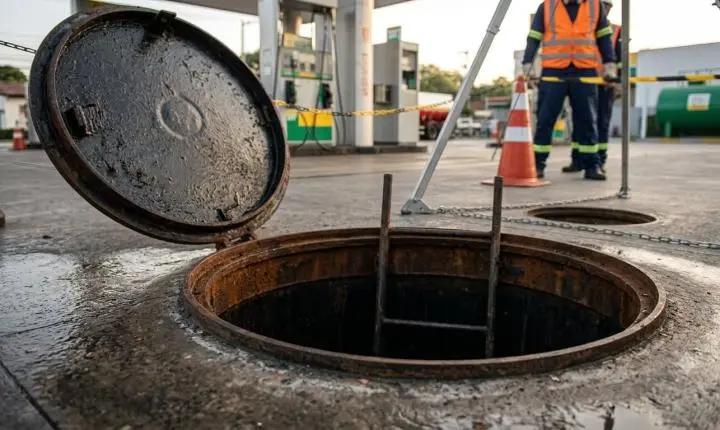 Homem morre durante limpeza de tanque subterrâneo de posto de combustíveis no interior baiano
