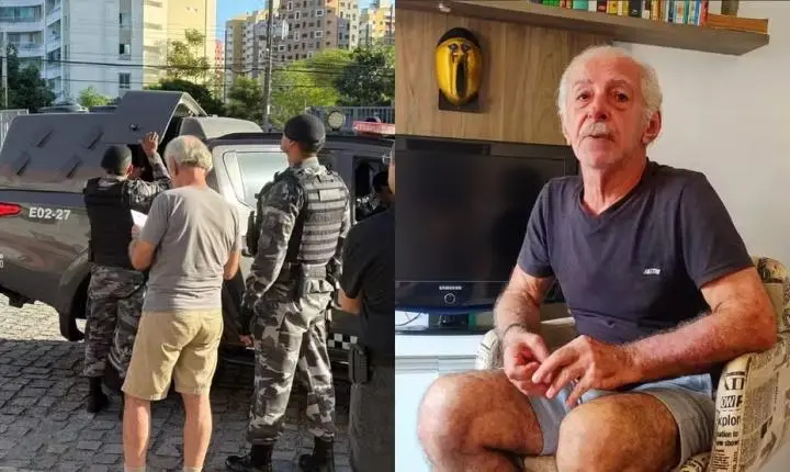 Justiça determina prisão de ex-marido de Maria da Penha após descumprimento de medida protetiva durante entrevista