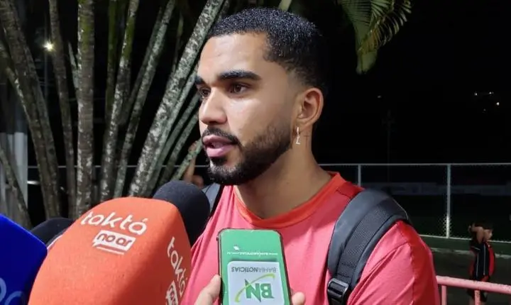 Lucas Arcanjo destaca reação do Vitória e reforça confiança em Jair Ventura: “É um paizão”  