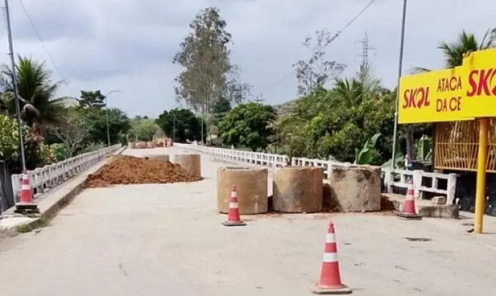 Medida do Dnit restringe tráfego de veículos em ponte sobre Rio Gongogi na Bahia