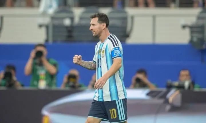 Messi enfrentará Inglaterra pela primeira vez na carreira com a Argentina