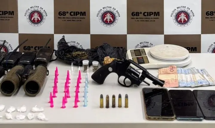Operação captura suspeito de tráfico de drogas em Ilhéus