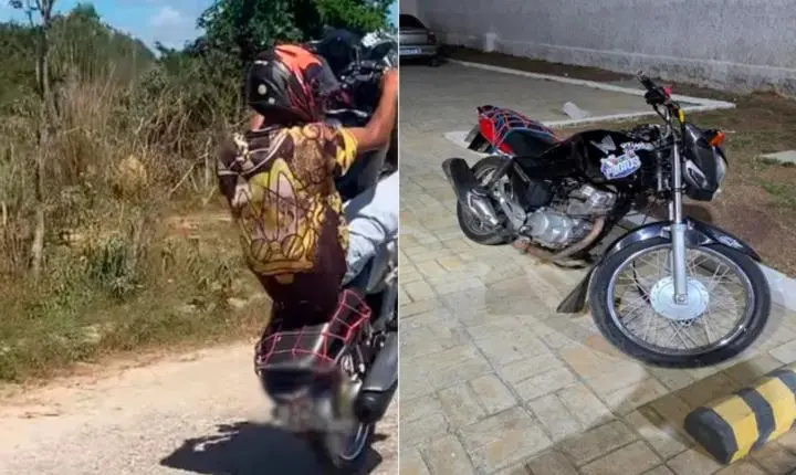 PM apreende motocicleta usada em manobras perigosas após denúncias em Belo Campo
