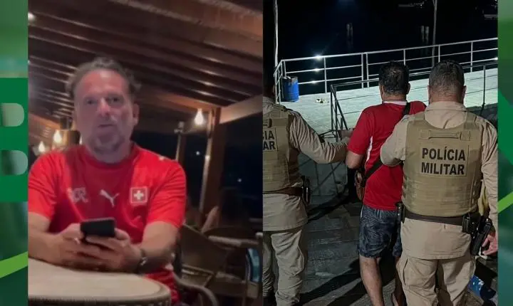 VÍDEO: Cantora grava italiano que a importunou sexualmente em Morro de São Paulo: “Qual é o seu valor?”
