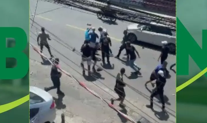 VÍDEO: Torcedor do Vitória é linchado pouco antes do Bavi, crime ocorreu no Cabula