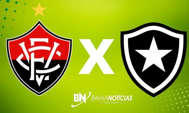 Vitória x Botafogo: Veja prováveis escalações e onde assistir o duelo pela 23ª rodada da Série A